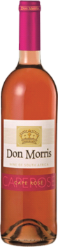 A bottle of Don Morris Cape Rose Wine.